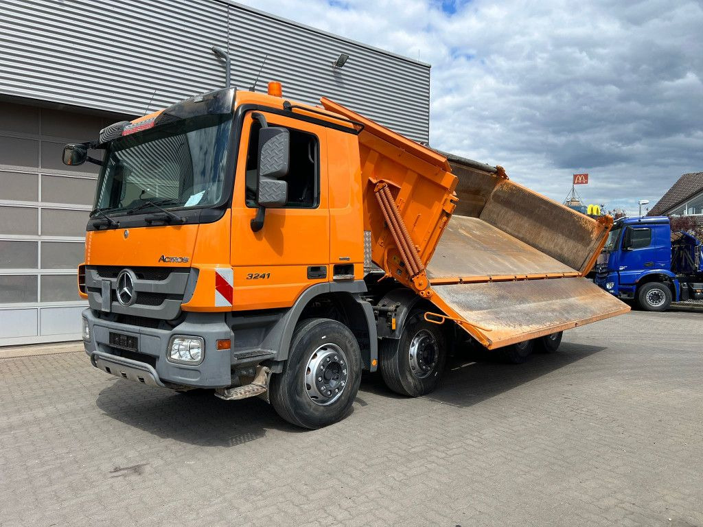 Mercedes-Benz Actros 3241 K 8x4 4-Achs Kipper Meiller Deutsch - Truk jungkit: gambar 1 Mercedes-Benz Actros 3241 K 8x4 4-Achs Kipper Meiller Deutsch - Truk jungkit: gambar 1