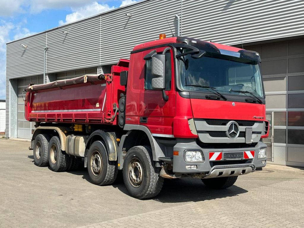 Mercedes-Benz Actros 4141 K 8x4 4-Achs Kipper Bordmatik Meille - Truk jungkit: gambar 2 Mercedes-Benz Actros 4141 K 8x4 4-Achs Kipper Bordmatik Meille - Truk jungkit: gambar 2