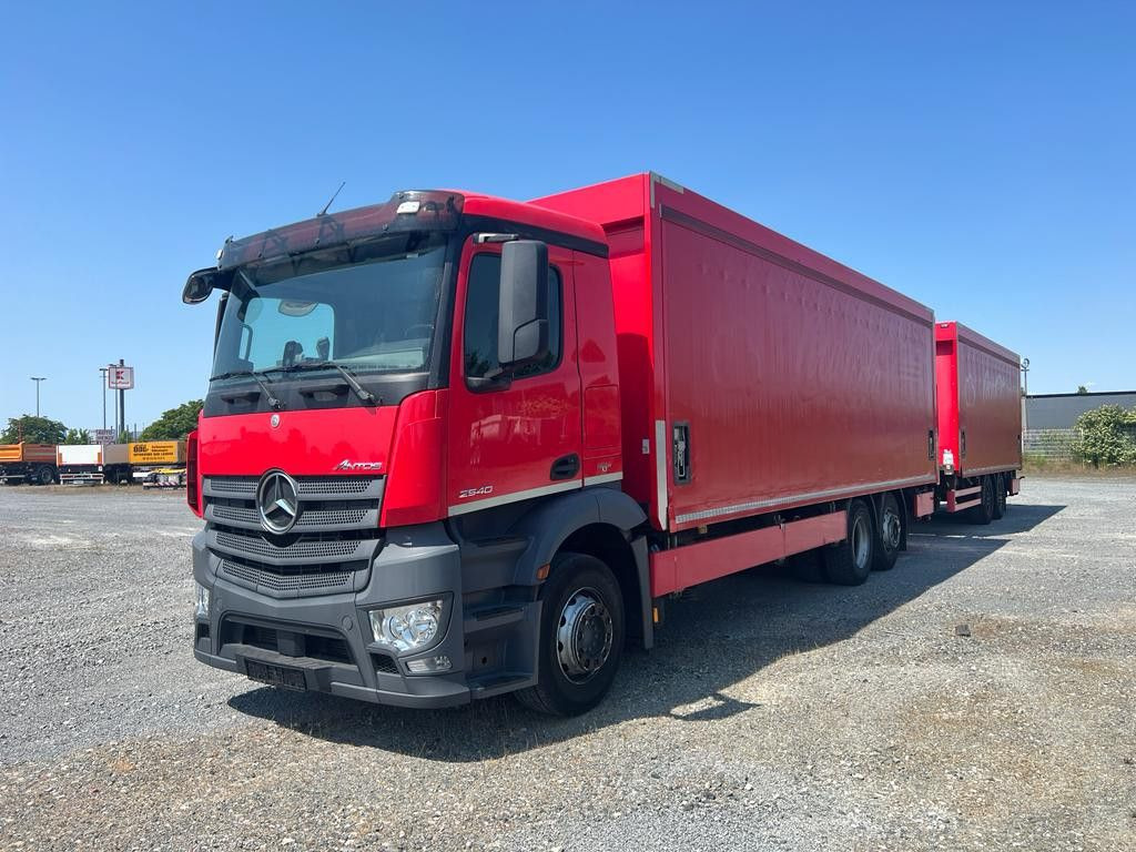 Mercedes-Benz Antos 2540 L 6x2 Pritsche LBW Mercedes-Benz Antos 2540 L 6x2 Pritsche LBW Coca Cola Getränke - Truk dengan terpal samping: gambar 1 Mercedes-Benz Antos 2540 L 6x2 Pritsche LBW Mercedes-Benz Antos 2540 L 6x2 Pritsche LBW Coca Cola Getränke - Truk dengan terpal samping: gambar 1