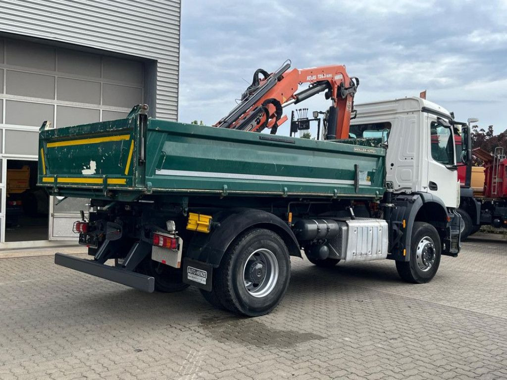 Mercedes-Benz Arocs 1835 K 2-Achs Kipper Kran Atlas 126.3 - Truk jungkit, Truk derek: gambar 4 Mercedes-Benz Arocs 1835 K 2-Achs Kipper Kran Atlas 126.3 - Truk jungkit, Truk derek: gambar 4