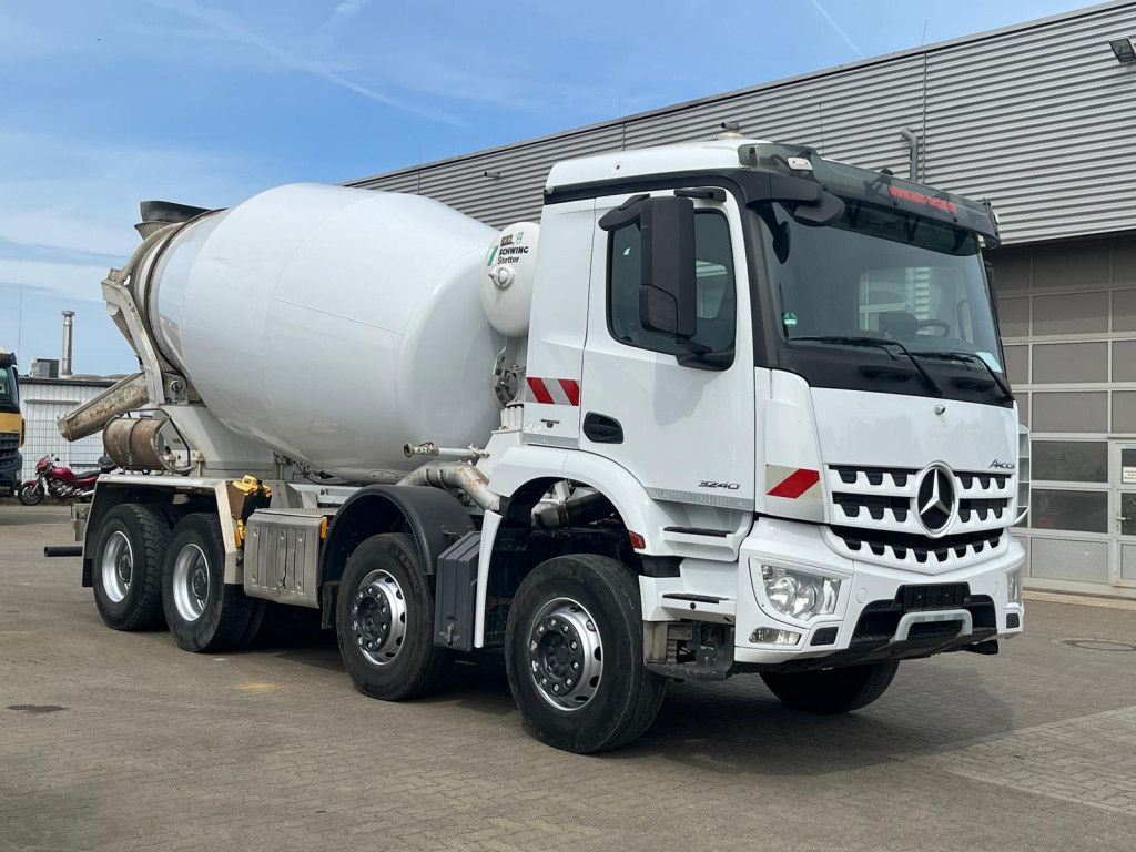 Mercedes-Benz Arocs 3240 B 8x4 Betonmischer Deutsch Top AP Ach - Truk pengaduk beton: gambar 2 Mercedes-Benz Arocs 3240 B 8x4 Betonmischer Deutsch Top AP Ach - Truk pengaduk beton: gambar 2