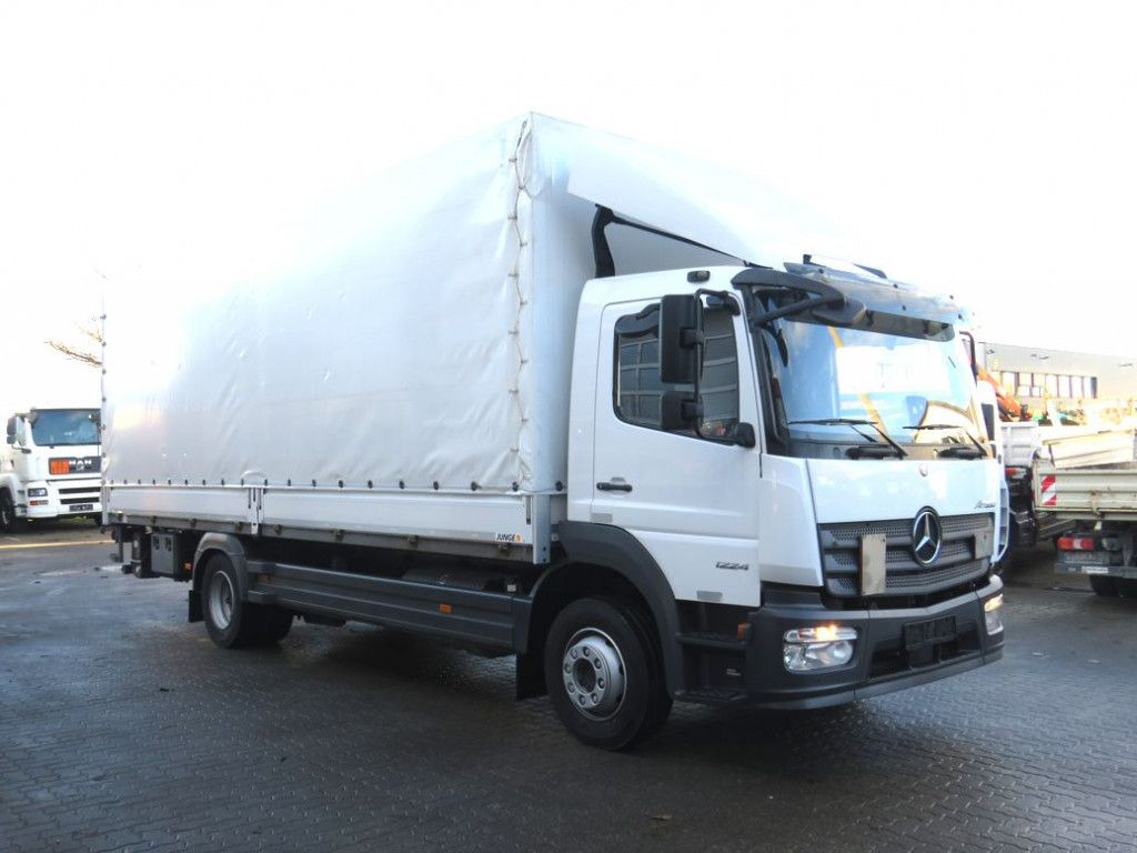 Mercedes-Benz Atego 1224 L Pritsche LBW LBW 1.5to - Truk flatbed: gambar 2 Mercedes-Benz Atego 1224 L Pritsche LBW LBW 1.5to - Truk flatbed: gambar 2
