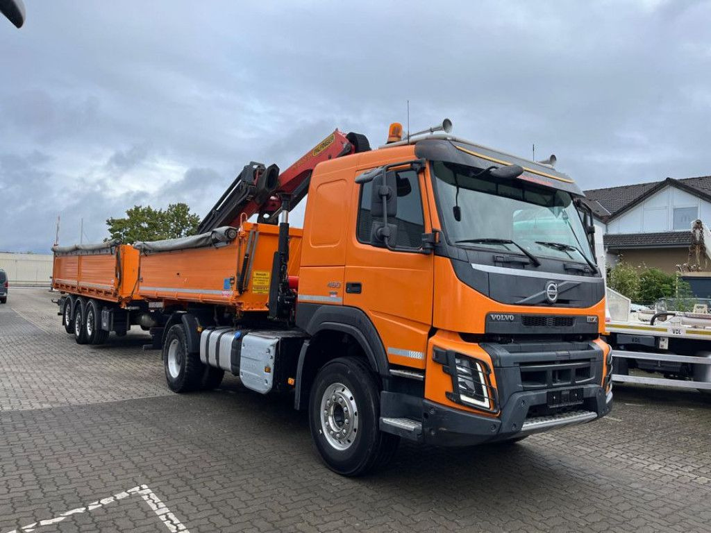 Volvo FMX 460 4x2 2-Achs Kipper Kran Funk+5fach hyd - Truk jungkit, Truk derek: gambar 2 Volvo FMX 460 4x2 2-Achs Kipper Kran Funk+5fach hyd - Truk jungkit, Truk derek: gambar 2