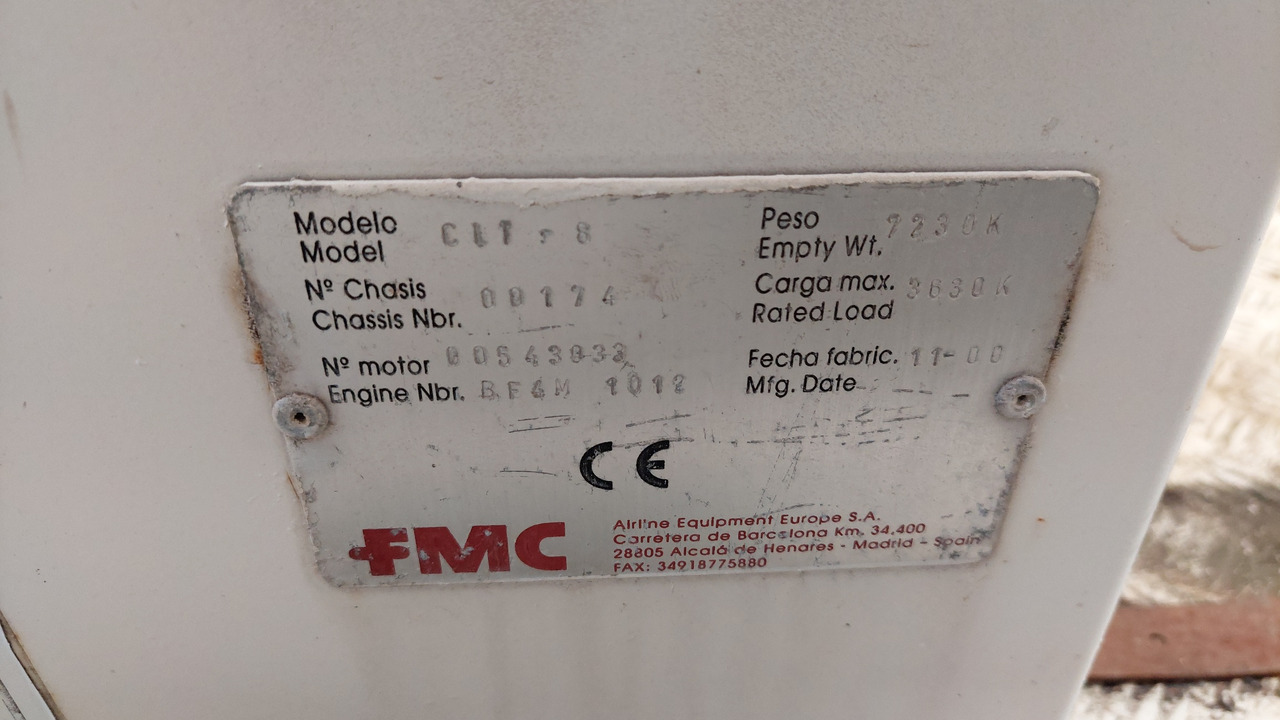 CLT-8 speedloader FMC - Pemuat kargo pesawat terbang: gambar 2 CLT-8 speedloader FMC - Pemuat kargo pesawat terbang: gambar 2