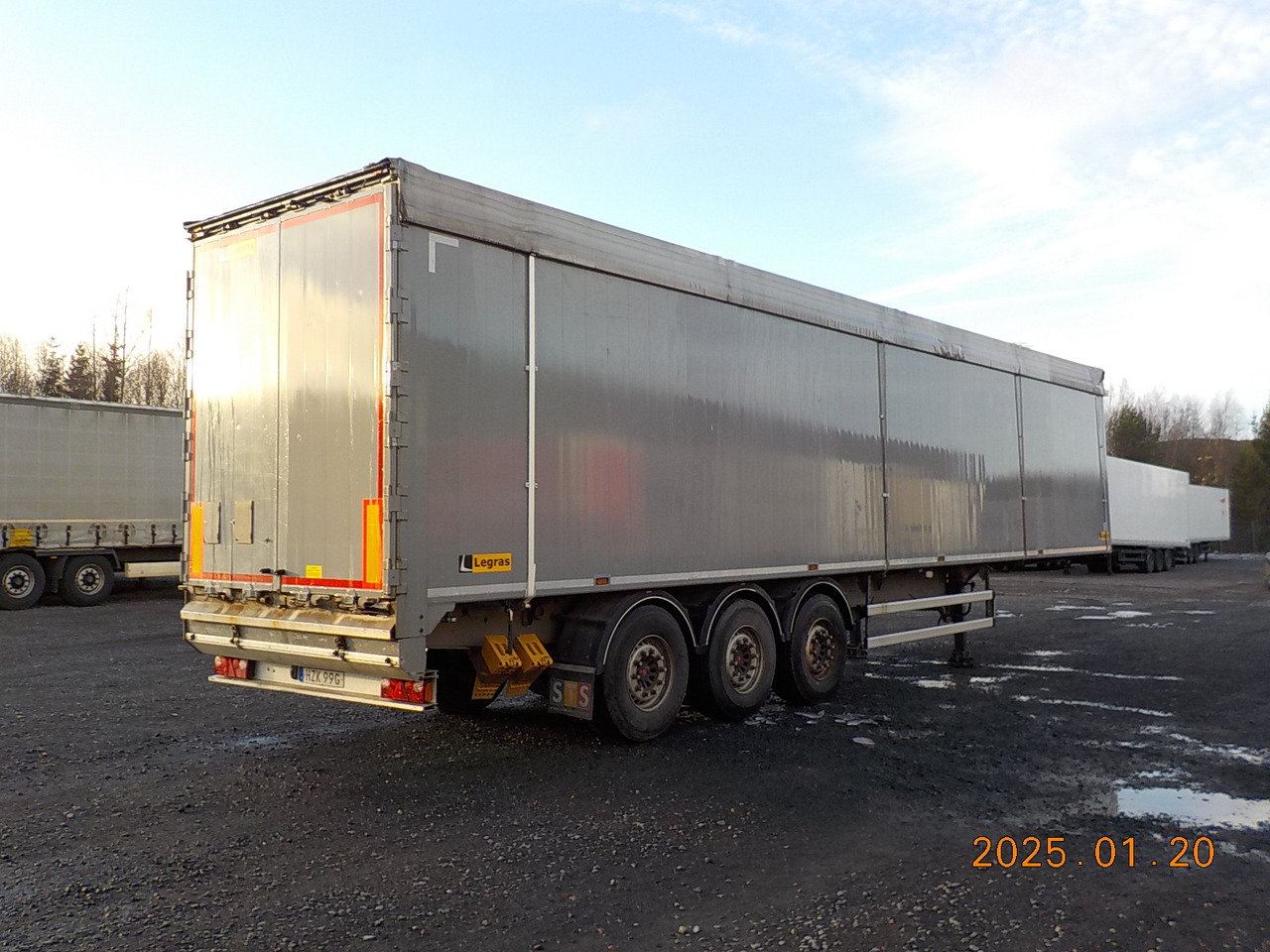 LEGRAS MOVING FLOOR - OPENSIDE DOORS - Semi-trailer dengan lantai berjalan: gambar 5 LEGRAS MOVING FLOOR - OPENSIDE DOORS - Semi-trailer dengan lantai berjalan: gambar 5
