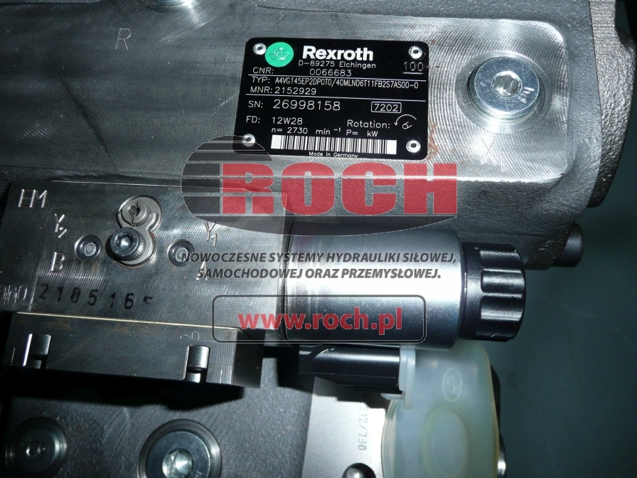REXROTH A4VG145EP2DP0T0/40MLND6T11FB2S7AS00-0 2152929 0066683 - Pompa hidrolik untuk Pemanen bit: gambar 2 REXROTH A4VG145EP2DP0T0/40MLND6T11FB2S7AS00-0 2152929 0066683 - Pompa hidrolik untuk Pemanen bit: gambar 2
