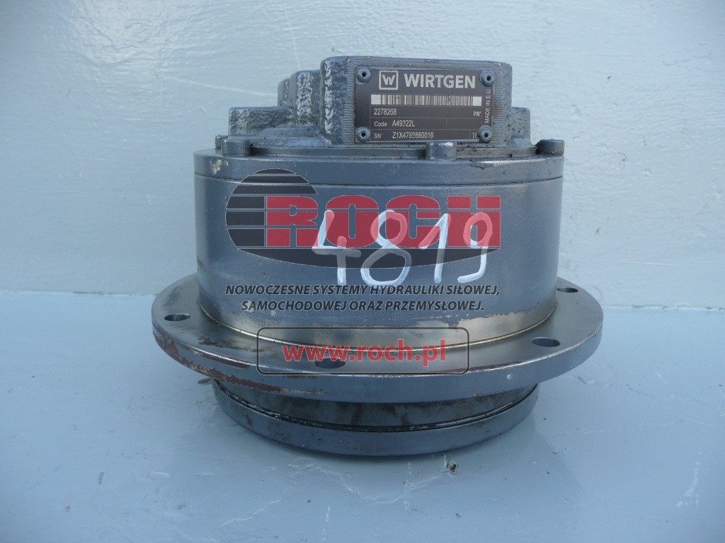 WIRTGEN 2278268 A49322L - Motor hidrolik: gambar 1 WIRTGEN 2278268 A49322L - Motor hidrolik: gambar 1