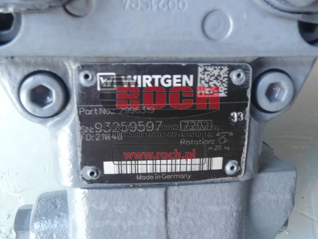 WIRTGEN 2996319 - Motor hidrolik: gambar 2 WIRTGEN 2996319 - Motor hidrolik: gambar 2
