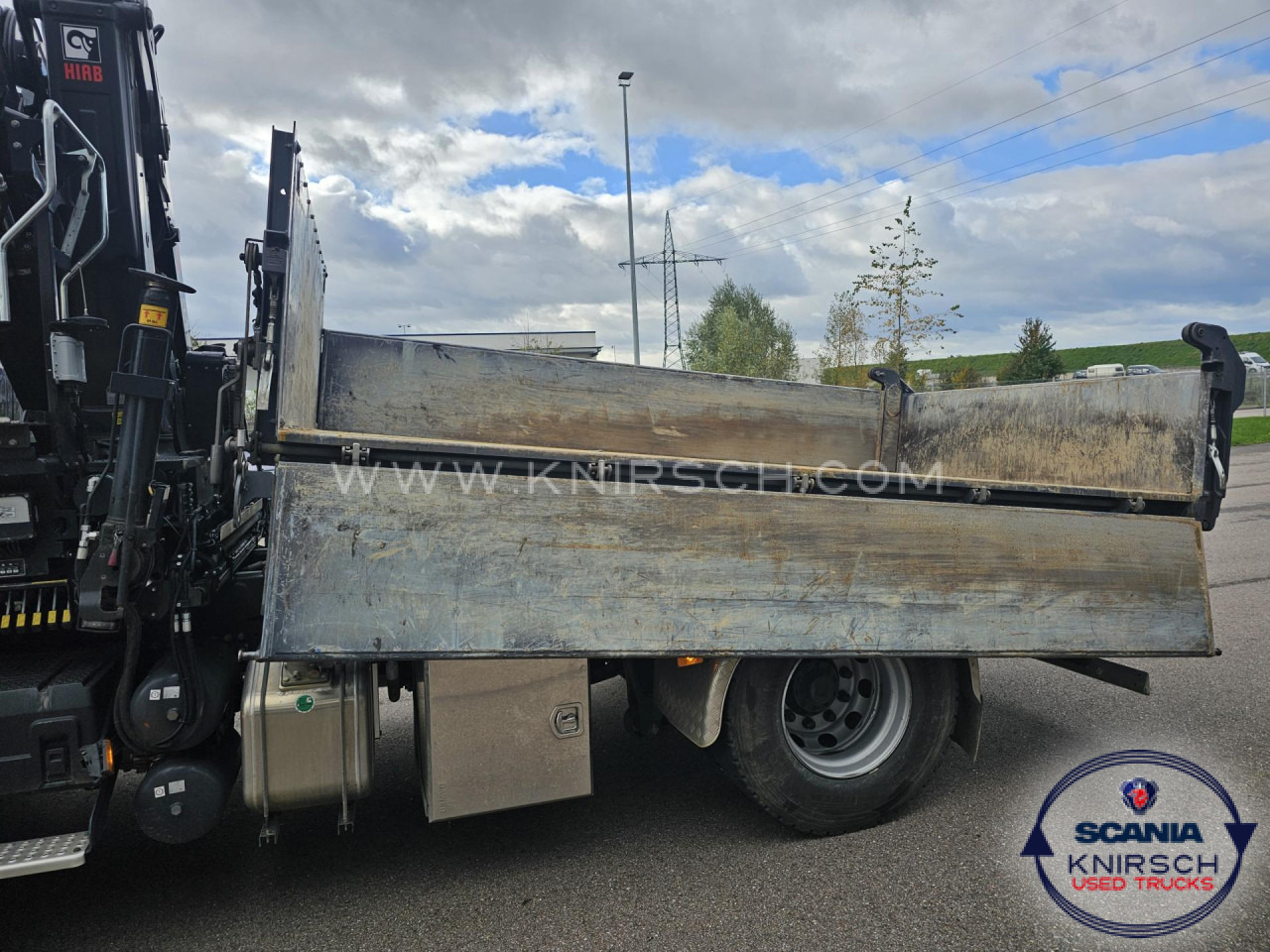 SCANIA G 320 B4x2NA 3-Seitenkipper Dautel mit Kran Hiab - Van jungkit: gambar 5 SCANIA G 320 B4x2NA 3-Seitenkipper Dautel mit Kran Hiab - Van jungkit: gambar 5