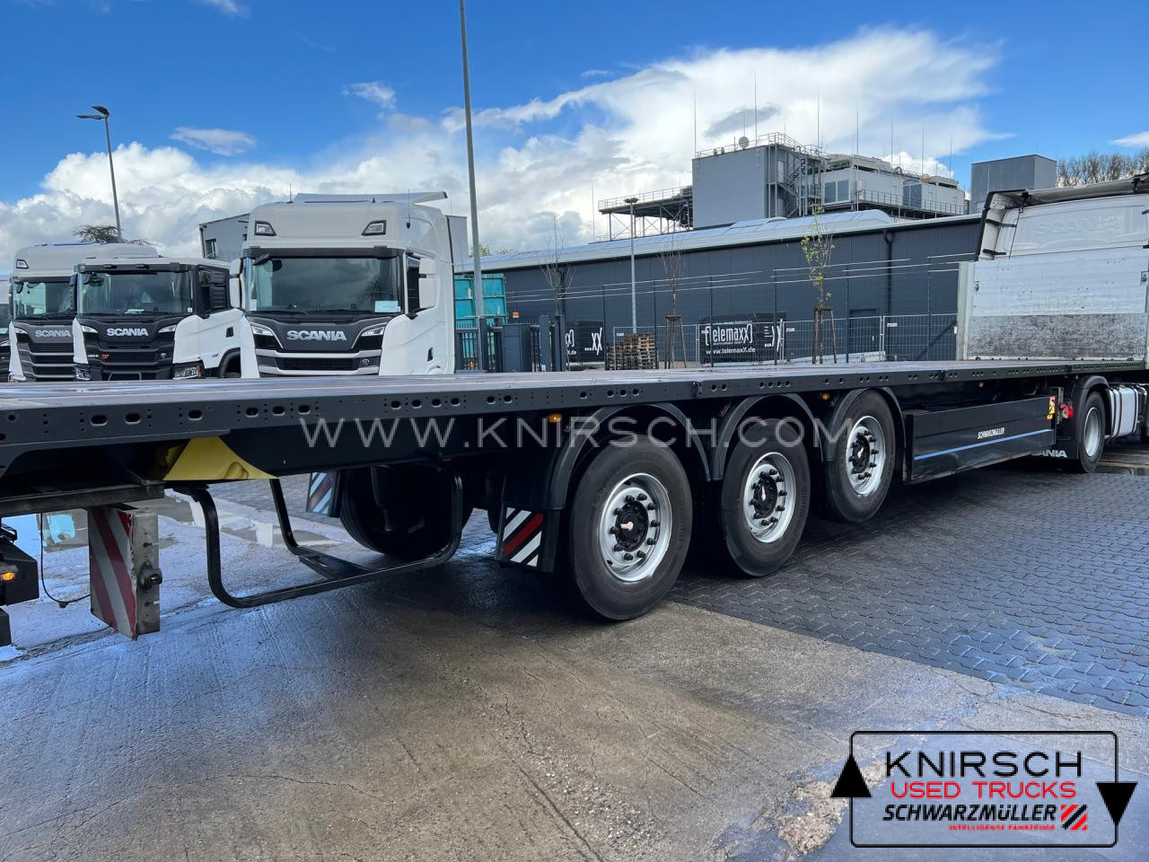 SCHWARZMUELLER Plateau Auflieger J-3A-125 - Semi-trailer flatbed: gambar 3 SCHWARZMUELLER Plateau Auflieger J-3A-125 - Semi-trailer flatbed: gambar 3