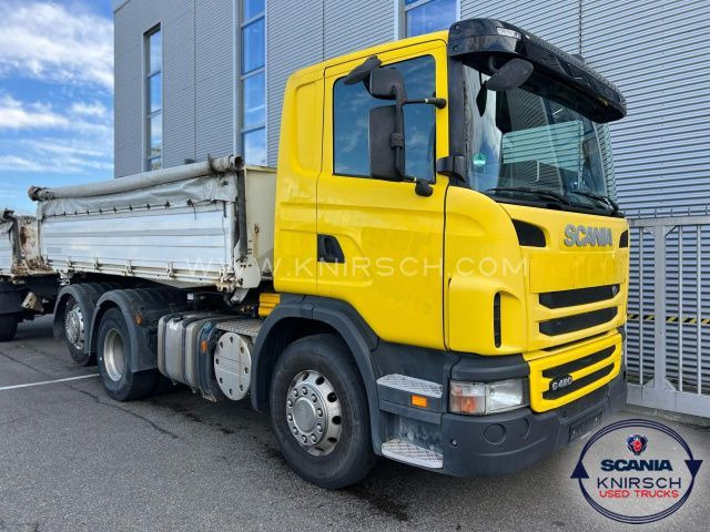 Scania G420LB6X24MNA Liftachse mirt Tandemanhänger - Truk jungkit: gambar 3 Scania G420LB6X24MNA Liftachse mirt Tandemanhänger - Truk jungkit: gambar 3