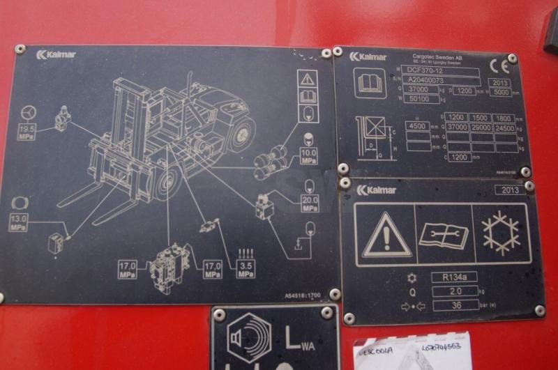 Kalmar DCF370-1200 - Forklift diesel: gambar 3 Kalmar DCF370-1200 - Forklift diesel: gambar 3