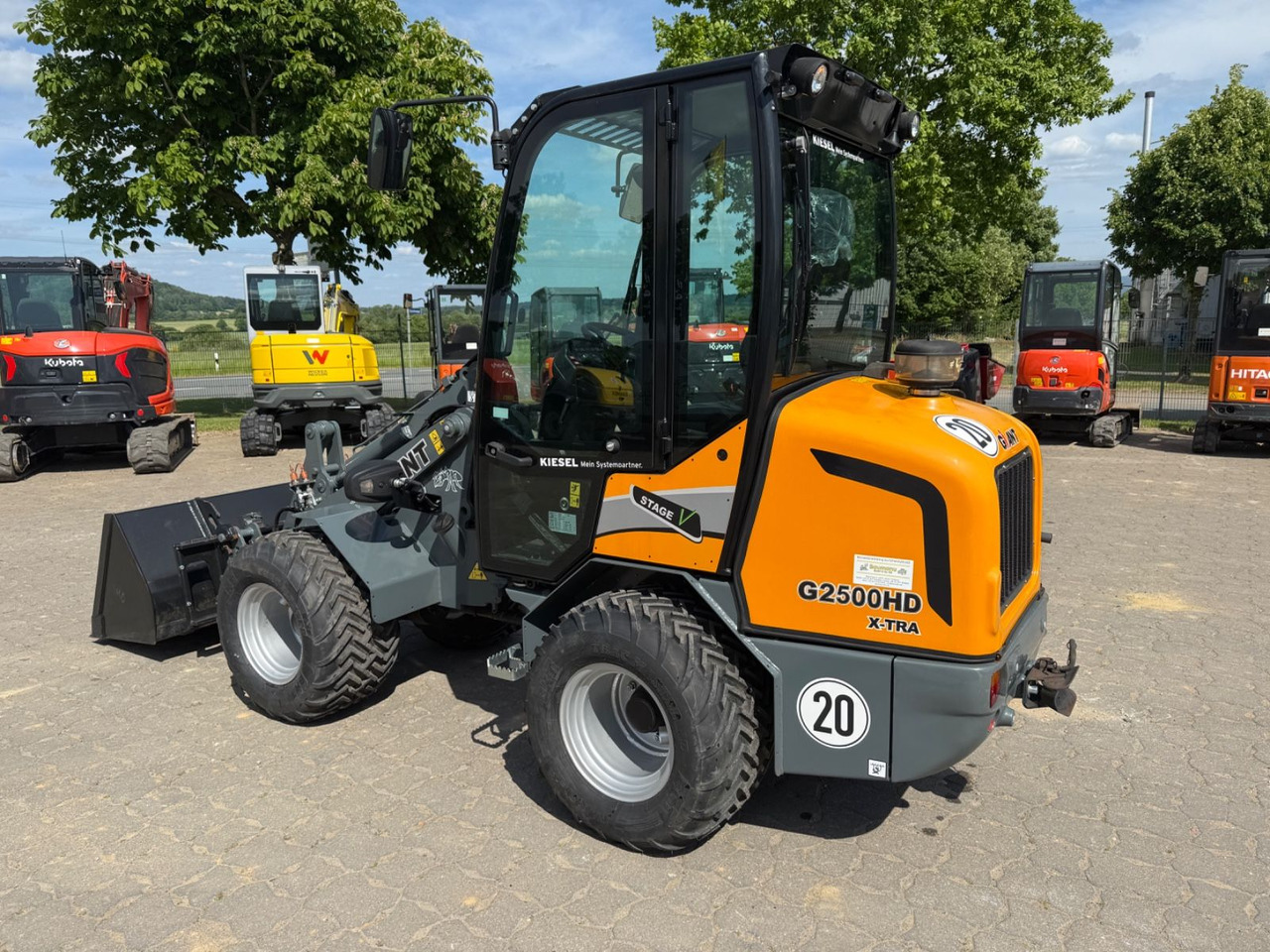 Giant G2500 HD X-TRA, Bj 20, SW, Schaufel, Gabel - Wheel loader: gambar 2 Giant G2500 HD X-TRA, Bj 20, SW, Schaufel, Gabel - Wheel loader: gambar 2