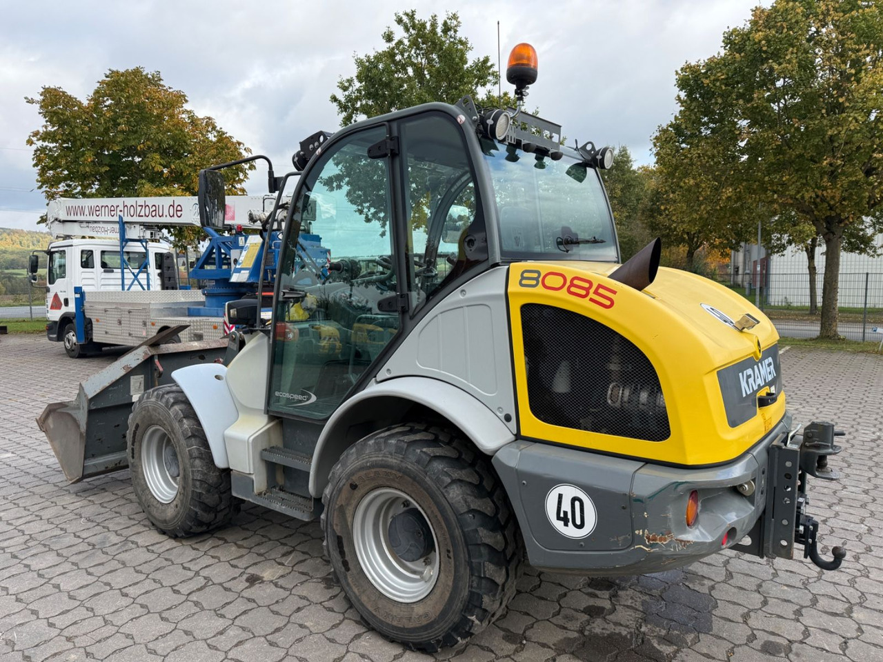 Kramer 8085 Ecospeed, Bj. 16, 3700 BH, Schaufel, Gabel - Wheel loader: gambar 2 Kramer 8085 Ecospeed, Bj. 16, 3700 BH, Schaufel, Gabel - Wheel loader: gambar 2