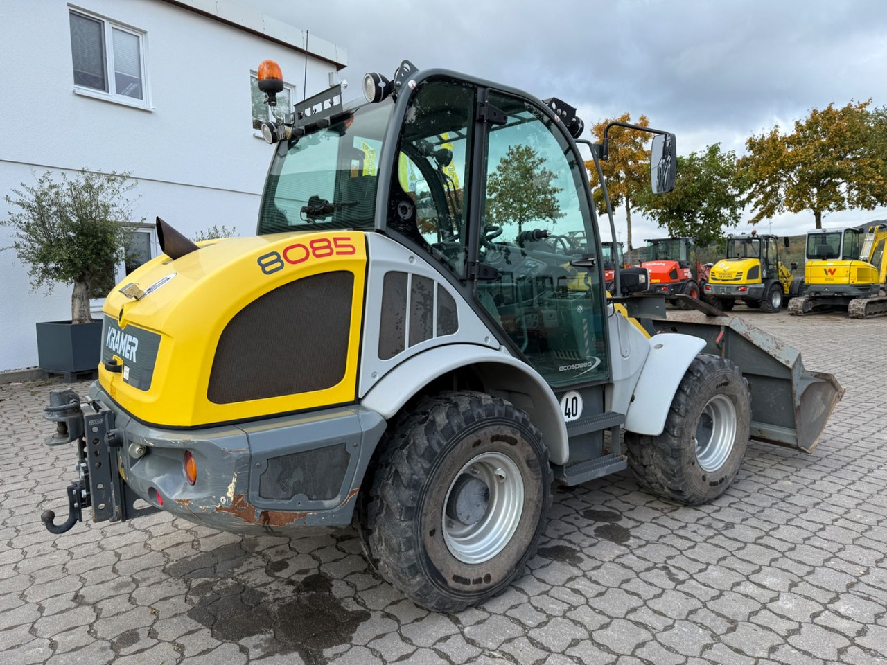 Kramer 8085 Ecospeed, Bj. 16, 3700 BH, Schaufel, Gabel - Wheel loader: gambar 4 Kramer 8085 Ecospeed, Bj. 16, 3700 BH, Schaufel, Gabel - Wheel loader: gambar 4