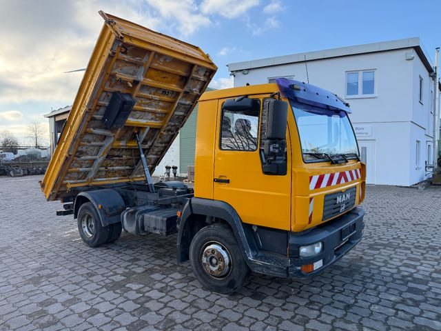 MAN 8-180 L 2000, Kipper 7,49 to. AHK Maul u. Kugel - Truk jungkit: gambar 3 MAN 8-180 L 2000, Kipper 7,49 to. AHK Maul u. Kugel - Truk jungkit: gambar 3
