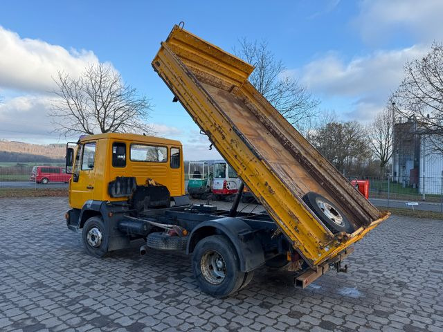 MAN 8-180 L 2000, Kipper 7,49 to. AHK Maul u. Kugel - Truk jungkit: gambar 2 MAN 8-180 L 2000, Kipper 7,49 to. AHK Maul u. Kugel - Truk jungkit: gambar 2