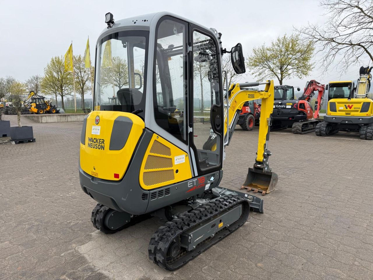 Wacker ET 18, Bj 25, 50 BH, VDS, HS 01, TL, TOP - Ekskavator mini: gambar 3 Wacker ET 18, Bj 25, 50 BH, VDS, HS 01, TL, TOP - Ekskavator mini: gambar 3
