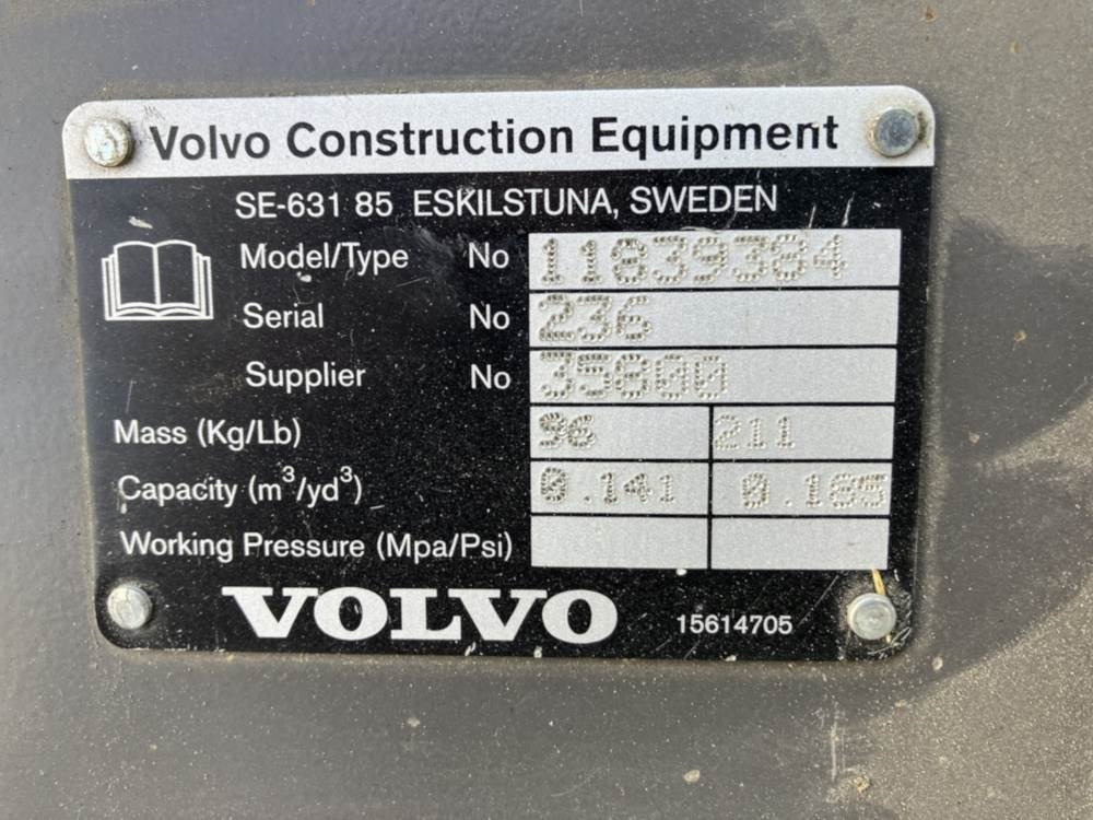 Volvo Böschungslöffel starr - Festanbau - Backhoe loader: gambar 4 Volvo Böschungslöffel starr - Festanbau - Backhoe loader: gambar 4