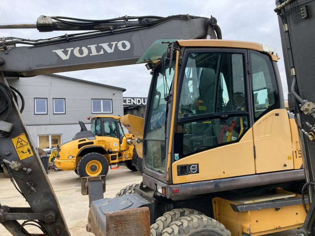 Volvo EW160D - Ekskavator roda: gambar 5 Volvo EW160D - Ekskavator roda: gambar 5