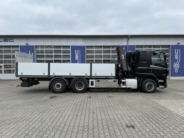 Truk derek DAF CF 450 FAN 6x2 Pritsche mit Kran HIAB 188 E-6: gambar 8