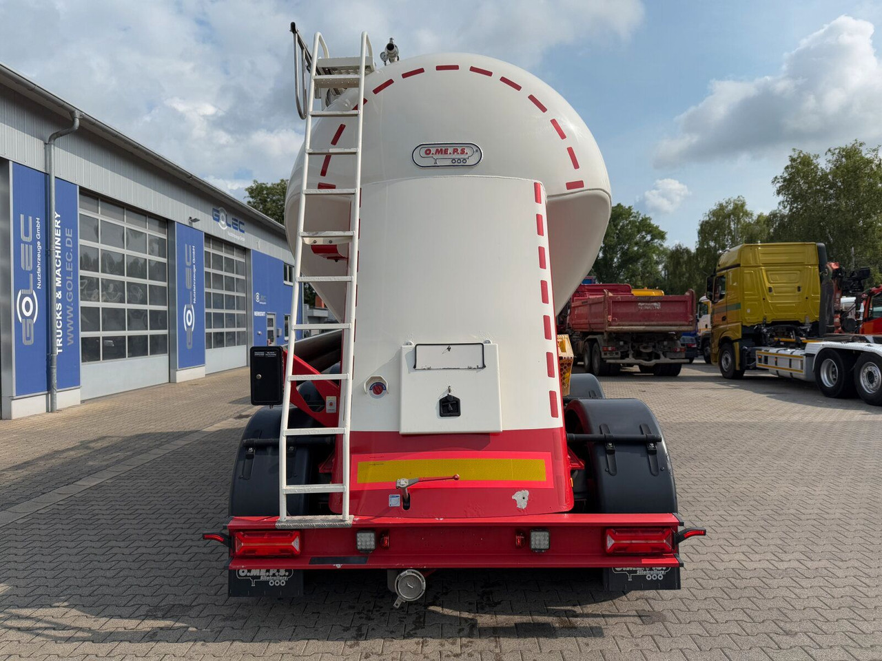 Feldbinder O.ME.P.S Silo Auflieger 27 m³ 3 Achs - Semi trailer silo: gambar 4 Feldbinder O.ME.P.S Silo Auflieger 27 m³ 3 Achs - Semi trailer silo: gambar 4