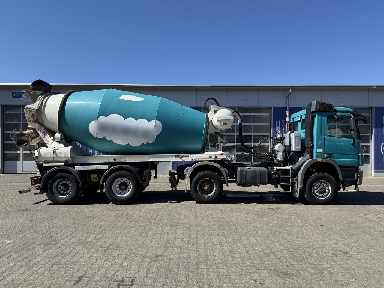 HTM 1004 3 Achse Betonmischer Auflieger - Semi-trailer mixer beton: gambar 4 HTM 1004 3 Achse Betonmischer Auflieger - Semi-trailer mixer beton: gambar 4