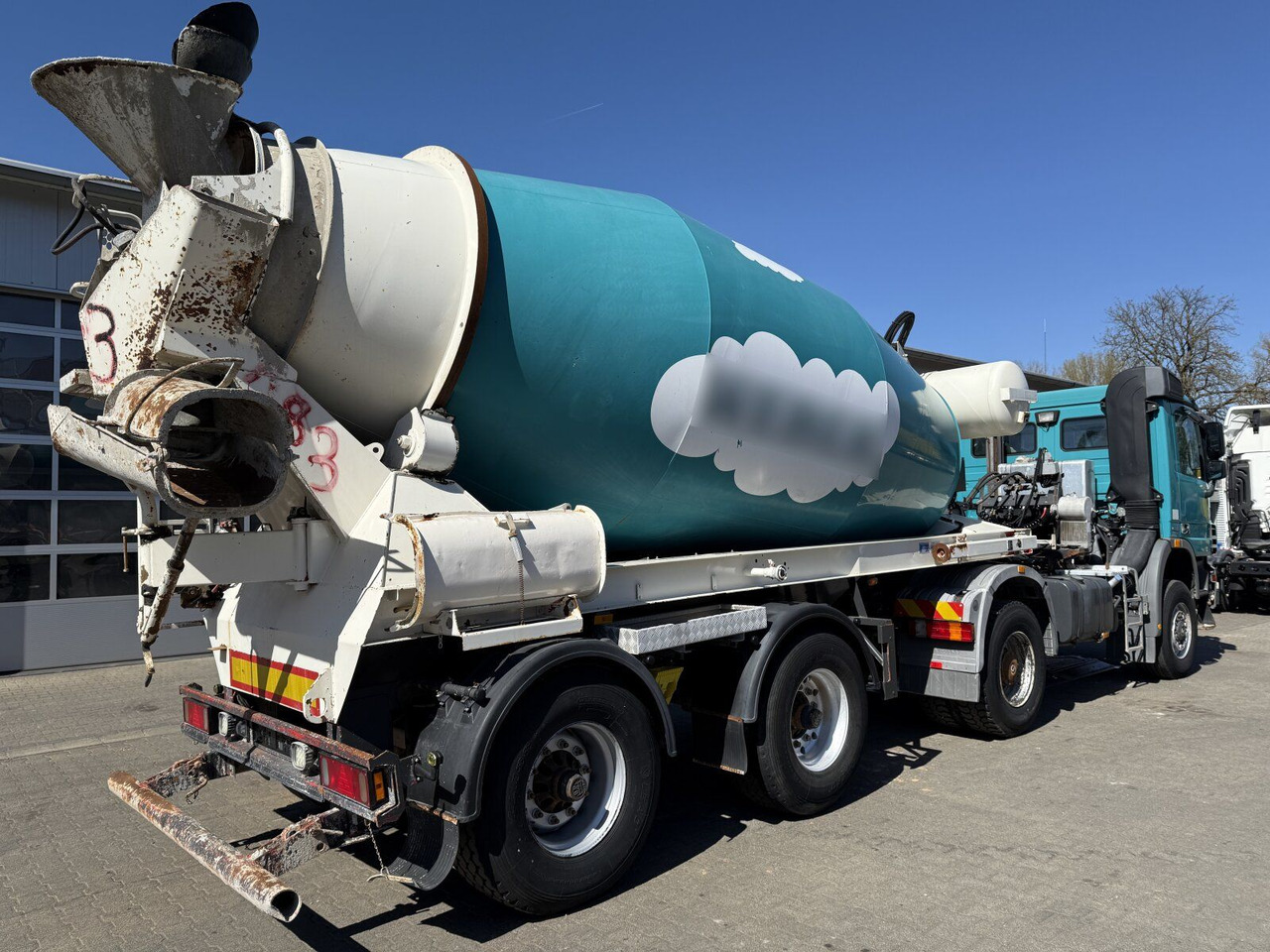 HTM 1004 3 Achse Betonmischer Auflieger - Semi-trailer mixer beton: gambar 5 HTM 1004 3 Achse Betonmischer Auflieger - Semi-trailer mixer beton: gambar 5
