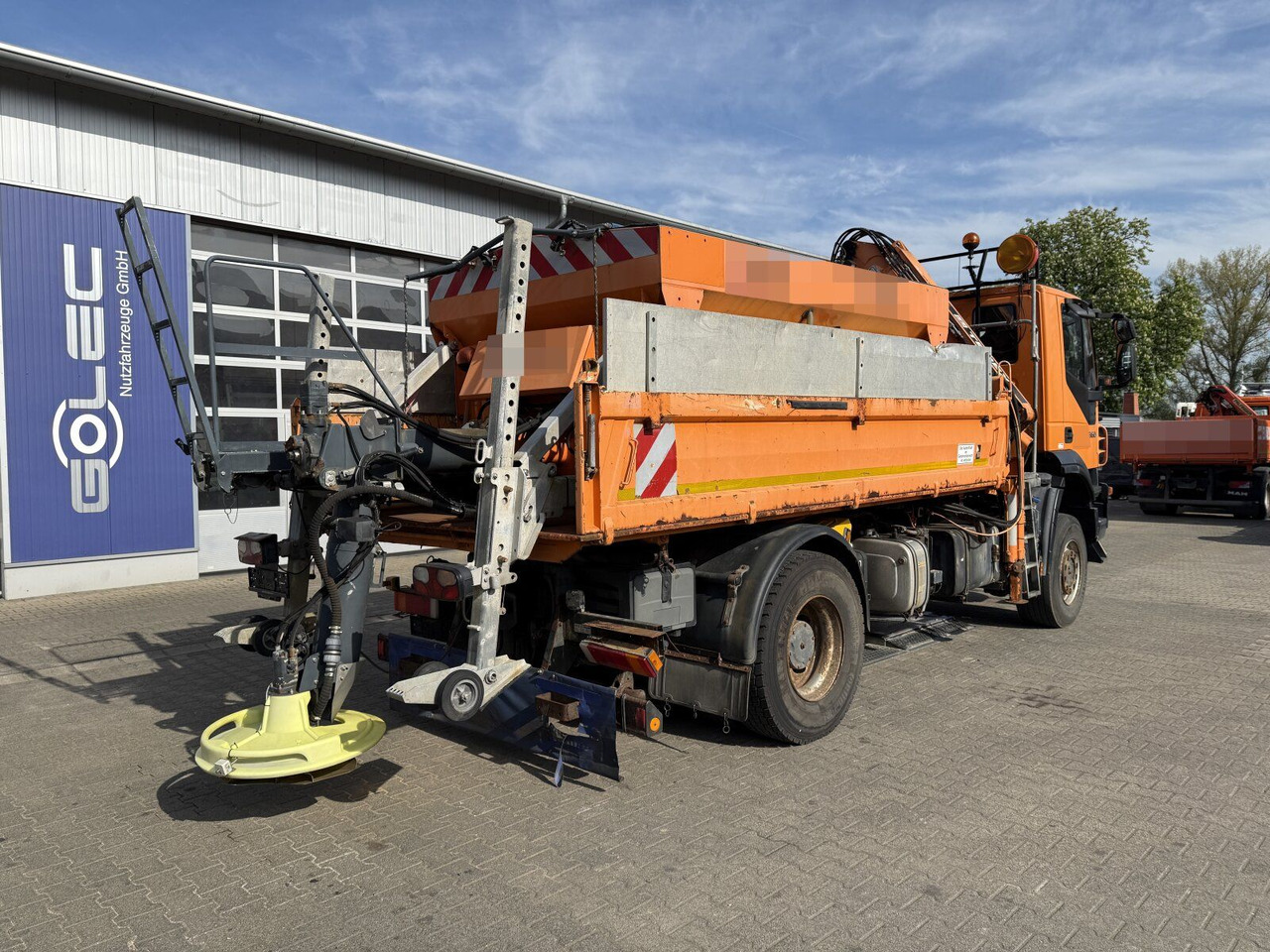 Iveco TRAKKER Kipper Kran TEREX 85.2 Salzstreuer - Truk jungkit, Truk derek: gambar 3 Iveco TRAKKER Kipper Kran TEREX 85.2 Salzstreuer - Truk jungkit, Truk derek: gambar 3