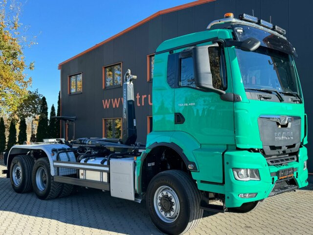 MAN 28.480 6x4 Abrollkipper Meiller Tectrum RS21.65 - Hook lift: gambar 1 MAN 28.480 6x4 Abrollkipper Meiller Tectrum RS21.65 - Hook lift: gambar 1