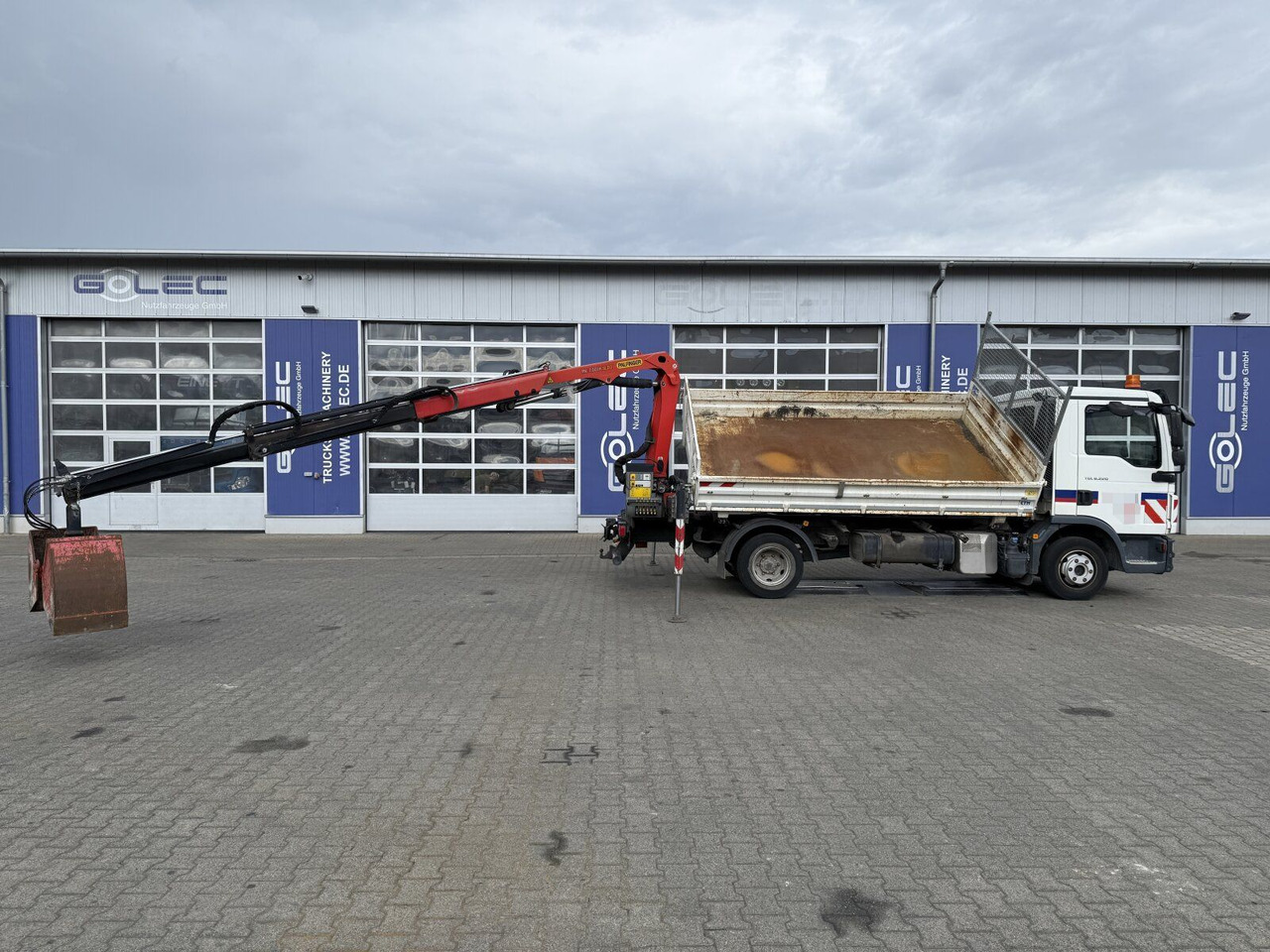 MAN TGL 8.220 4x2 Kipper Kran Palfinger 7.001-K A - Van jungkit: gambar 4 MAN TGL 8.220 4x2 Kipper Kran Palfinger 7.001-K A - Van jungkit: gambar 4