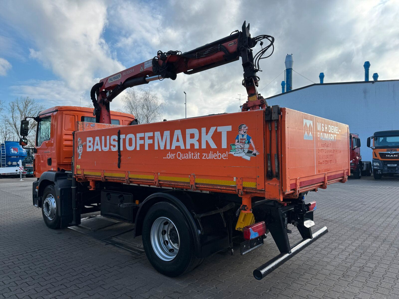 MAN TGM 18.340 4x2 Euro 6 Kipper Kran PK11001.K - Truk jungkit, Truk derek: gambar 5 MAN TGM 18.340 4x2 Euro 6 Kipper Kran PK11001.K - Truk jungkit, Truk derek: gambar 5