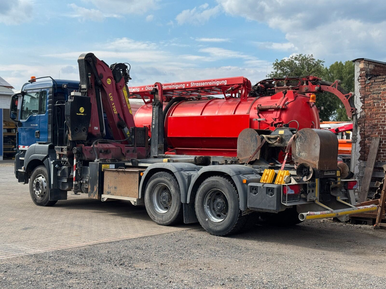 MAN TGS 28.480 6x4 Abrollkipper Kran Greifer 4,63 T - Hook lift, Truk derek: gambar 2 MAN TGS 28.480 6x4 Abrollkipper Kran Greifer 4,63 T - Hook lift, Truk derek: gambar 2