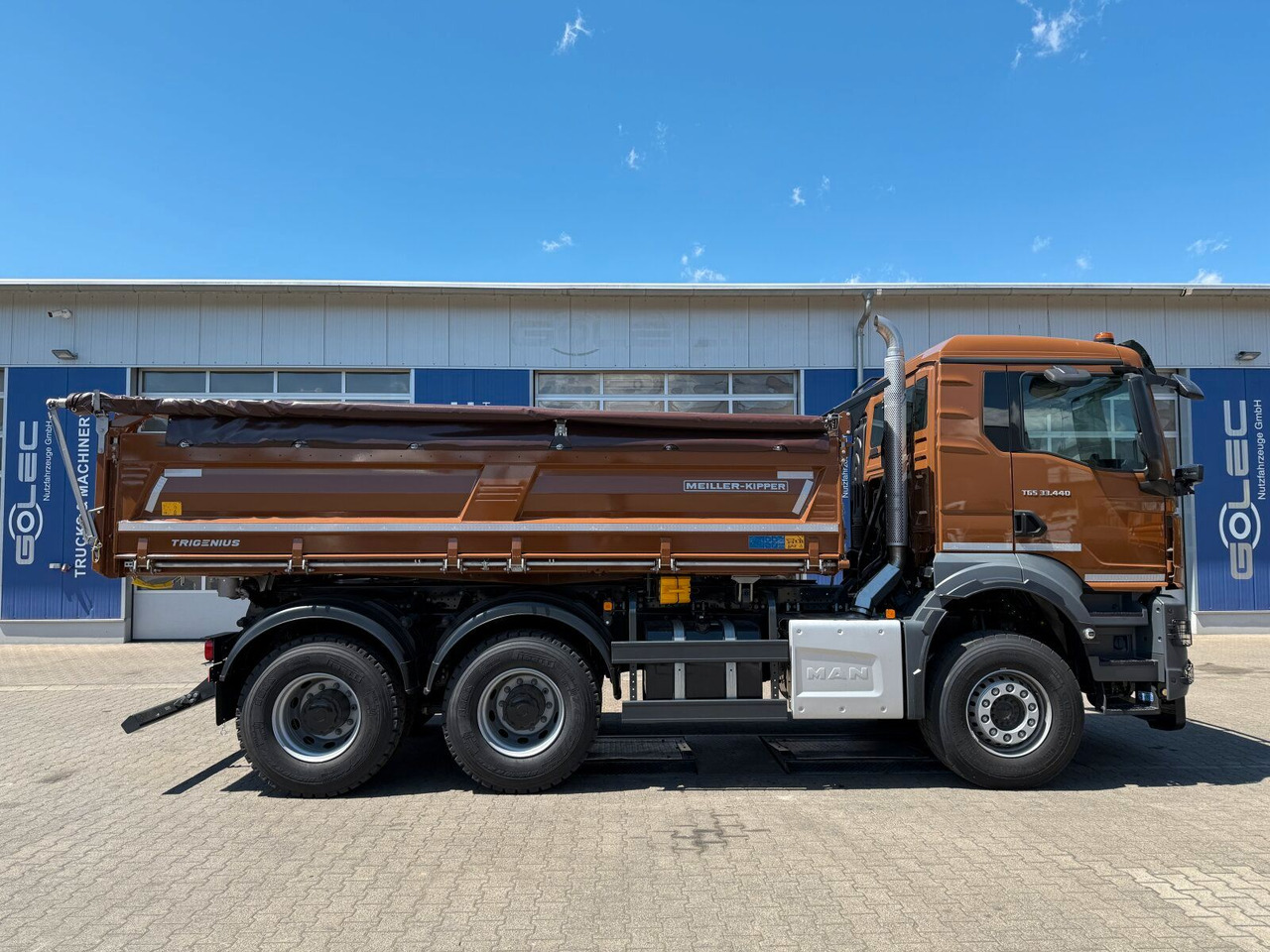MAN TGS 33.440 6x4 Kipper MEILLER Bordmatik Frontpl. - Truk jungkit: gambar 3 MAN TGS 33.440 6x4 Kipper MEILLER Bordmatik Frontpl. - Truk jungkit: gambar 3