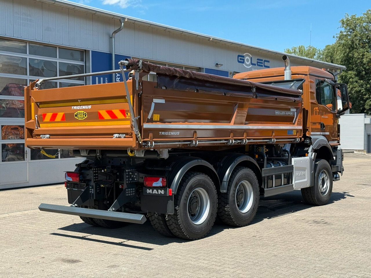 MAN TGS 33.440 6x4 Kipper MEILLER Bordmatik Frontpl. - Truk jungkit: gambar 5 MAN TGS 33.440 6x4 Kipper MEILLER Bordmatik Frontpl. - Truk jungkit: gambar 5