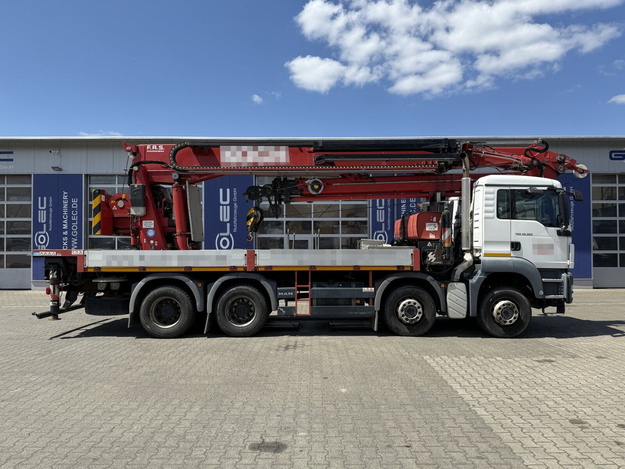 MAN TGS 35.360 8X4 BB Dachdecker Kran bis 52 m - Truk derek: gambar 2 MAN TGS 35.360 8X4 BB Dachdecker Kran bis 52 m - Truk derek: gambar 2