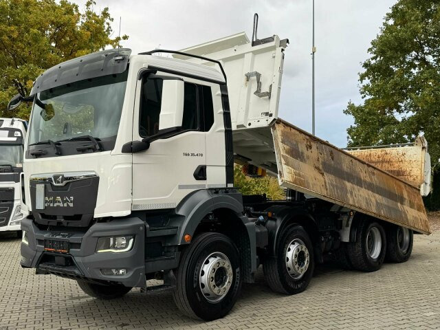 MAN TGS 35.470 8x4 BB Euro6 Meiller Kipper Bordmatik - Truk jungkit: gambar 4 MAN TGS 35.470 8x4 BB Euro6 Meiller Kipper Bordmatik - Truk jungkit: gambar 4