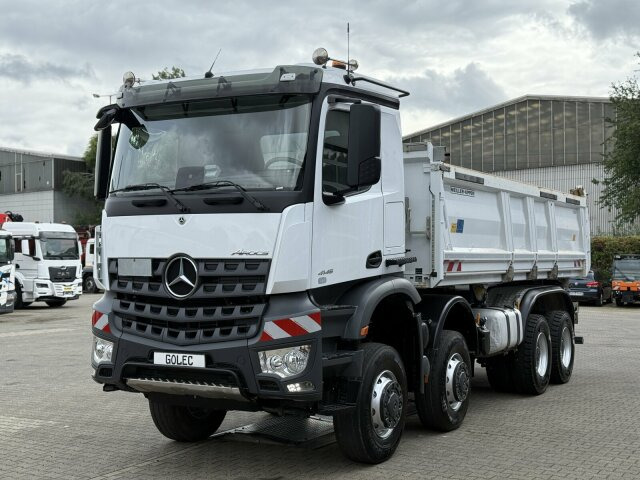 Mercedes-Benz 4145 8x8 Meiler Dreiseitenkipper Bordmatik - Truk jungkit: gambar 1 Mercedes-Benz 4145 8x8 Meiler Dreiseitenkipper Bordmatik - Truk jungkit: gambar 1