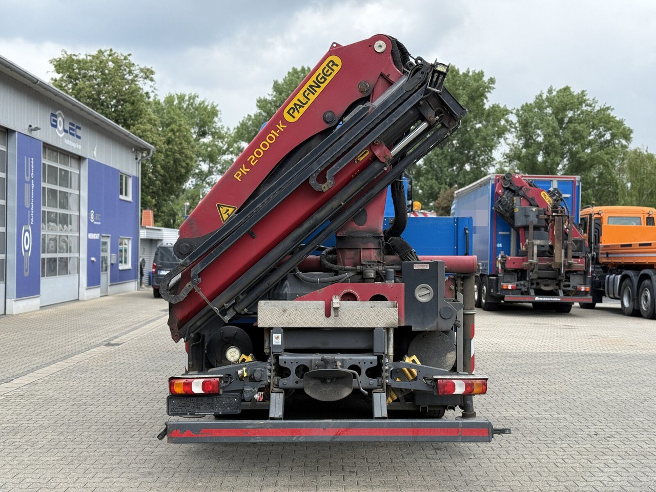 Mercedes-Benz ACTROS 2545 6x2 Pritsche Kran Palfinger PK20001K - Truk derek: gambar 4 Mercedes-Benz ACTROS 2545 6x2 Pritsche Kran Palfinger PK20001K - Truk derek: gambar 4