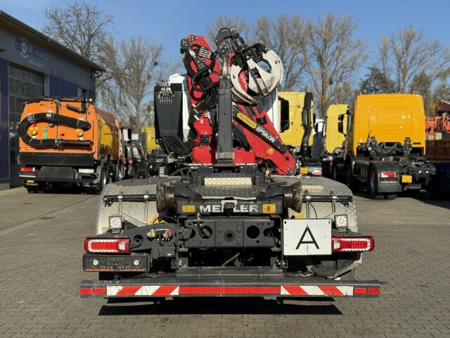 Hook lift, Truk derek Mercedes-Benz ACTROS 2546 6x2 Abrollkip Kran Palfinger Q150Z95: gambar 10