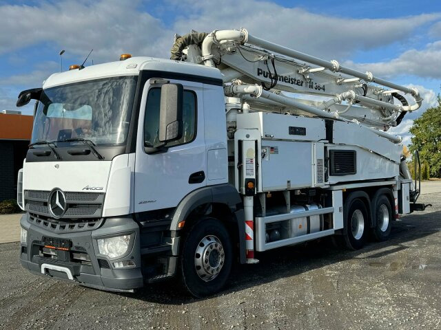 Mercedes-Benz AROCS 2840 6x4 Betonp. Putzmeister BSF36-4.16HLS - Truk pompa beton: gambar 1 Mercedes-Benz AROCS 2840 6x4 Betonp. Putzmeister BSF36-4.16HLS - Truk pompa beton: gambar 1
