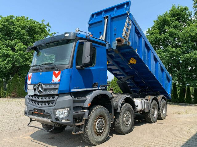 Mercedes-Benz AROCS 4145 8x8 EURO6 Muldenkipper - Truk jungkit: gambar 2 Mercedes-Benz AROCS 4145 8x8 EURO6 Muldenkipper - Truk jungkit: gambar 2