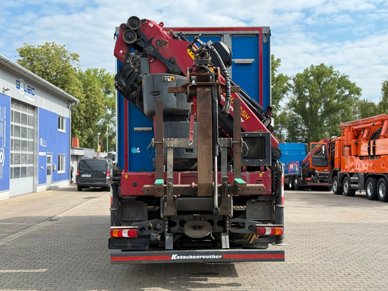 Mercedes-Benz Actros 6x2 Pritsche Kran Palfinger PK34002 + JIB - Truk derek: gambar 4 Mercedes-Benz Actros 6x2 Pritsche Kran Palfinger PK34002 + JIB - Truk derek: gambar 4