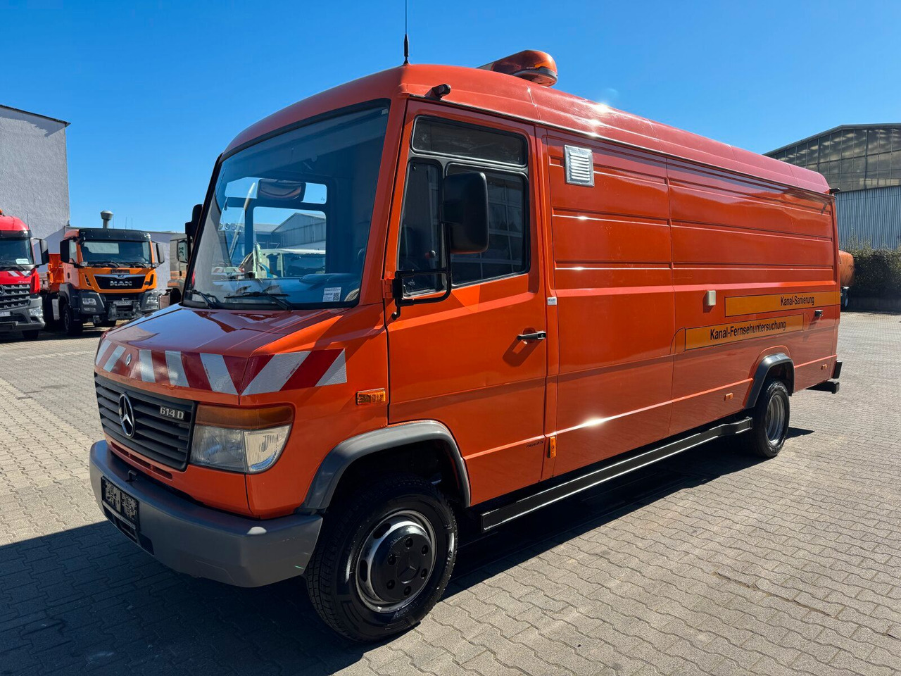 Mercedes-Benz Vario 614D TV Inspektionsanl RCA RAUSCH ELKA 600 - Truk vakum: gambar 2 Mercedes-Benz Vario 614D TV Inspektionsanl RCA RAUSCH ELKA 600 - Truk vakum: gambar 2