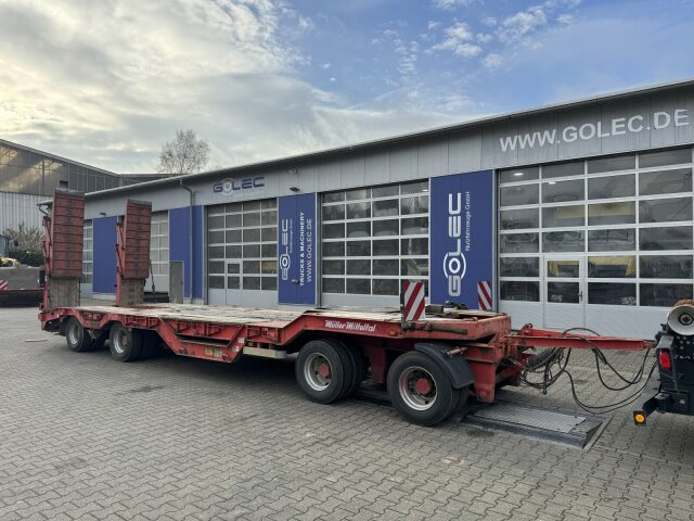 Müller-Mitteltal T4 Kompakt 40.0 Tieflader 4 Achse Hydr. Rampen - Trailer low bed: gambar 1 Müller-Mitteltal T4 Kompakt 40.0 Tieflader 4 Achse Hydr. Rampen - Trailer low bed: gambar 1