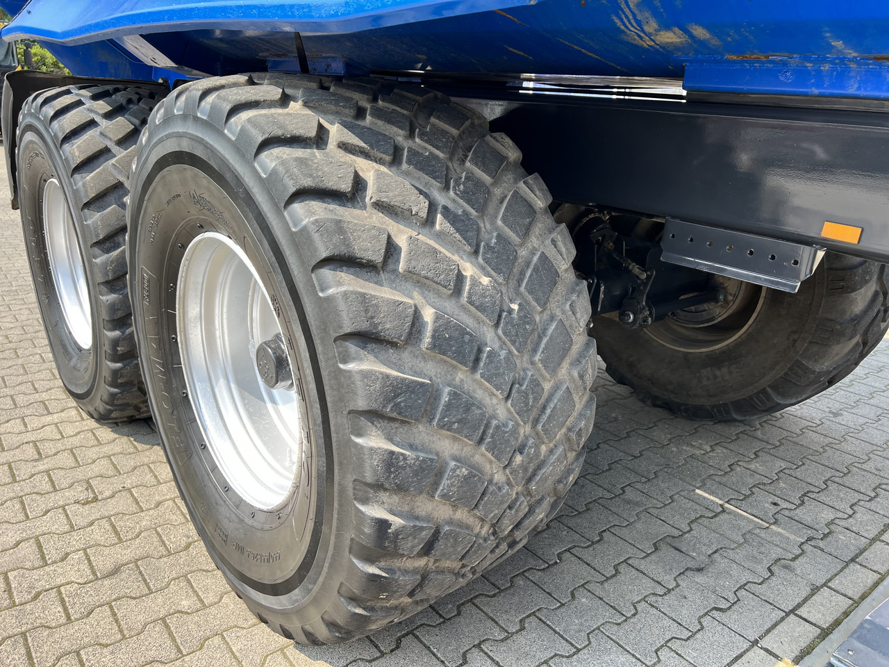 Semi-trailer jungkit REISCH RTWK-200KS.550 Agro Kippauflieger: gambar 10