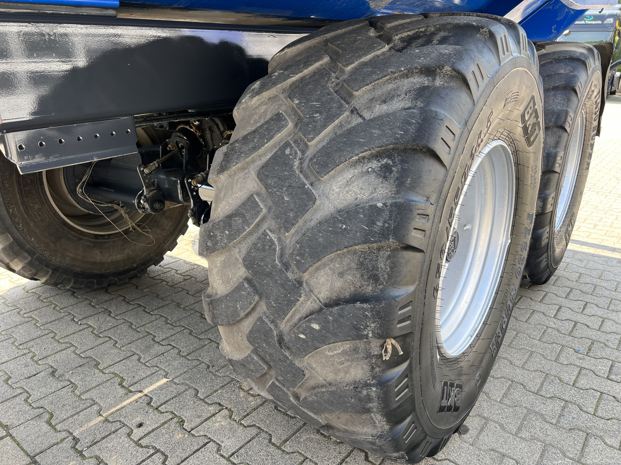 Semi-trailer jungkit REISCH RTWK-200KS.550 Agro Kippauflieger: gambar 9