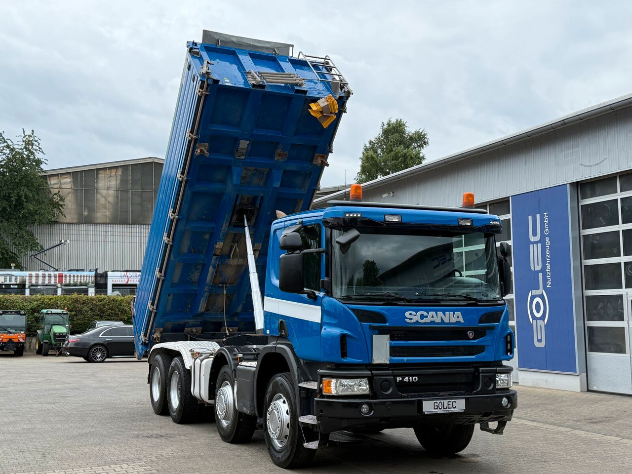 Scania P 410 8x4 Dreiseitenkipper DAUTEL - Truk jungkit: gambar 2 Scania P 410 8x4 Dreiseitenkipper DAUTEL - Truk jungkit: gambar 2