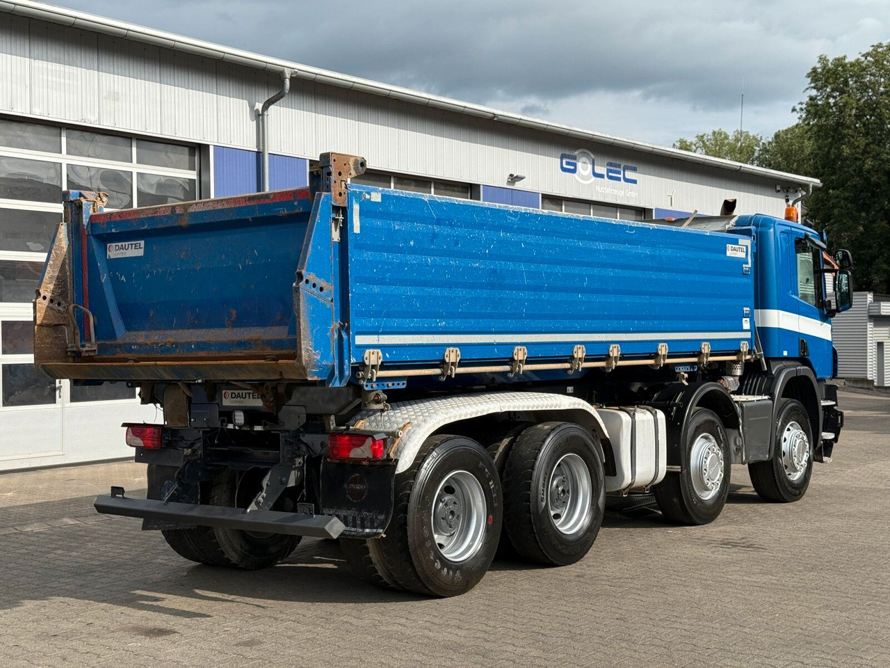 Scania P 410 8x4 Dreiseitenkipper DAUTEL - Truk jungkit: gambar 5 Scania P 410 8x4 Dreiseitenkipper DAUTEL - Truk jungkit: gambar 5