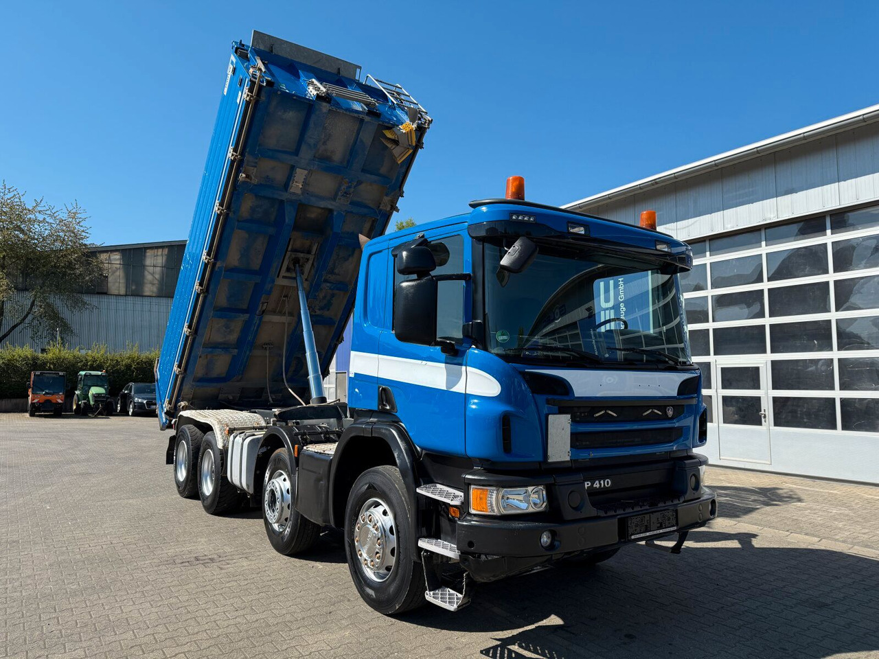 Scania P 410 8x4 Dreiseitenkipper DAUTEL - Truk jungkit: gambar 2 Scania P 410 8x4 Dreiseitenkipper DAUTEL - Truk jungkit: gambar 2